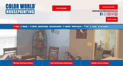 Desktop Screenshot of colorworldhousepainting.com